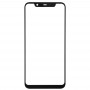 Frontscheibe Äußere Glasobjektiv für Xiaomi Mi 8 (schwarz)