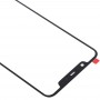Frontscheibe Äußere Glasobjektiv für Xiaomi Mi 8 (schwarz)