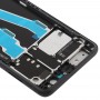 Marco de placa media del bisel con teclas laterales para Xiaomi Nota 3 (Negro)