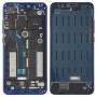 Средна рамка Парцел със странични ключове за Xiaomi Mi 8 Lite (син)