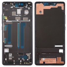 Marco medio del bisel con teclas laterales para Xiaomi MI 8 SE (Negro)