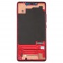 Bezel de cadre moyen avec touches latérales pour Xiaomi mi 8 SE (rouge)