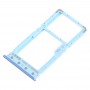 Plateau de carte SIM + plateau de carte SIM / plateau de carte micro SD pour Xiaomi Redmi 6 / Redmi 6a (bleu)