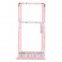 SIM-карта лоток + SIM-карта лоток / Micro SD-карта лоток для Xiaomi редх 6 / реде 6А (розовое золото)