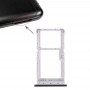 La bandeja de tarjeta SIM bandeja de tarjeta SIM + / bandeja de tarjeta Micro SD para Xiaomi redmi Nota 6 Pro (Negro)