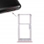 SIM Card Tray + SIM Card Tray / Micro SD Card Tray for Xiaomi Redmi Note 6 Pro (Rose Gold)