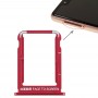 La bandeja de tarjeta SIM para Xiaomi MI 8 SE (rojo)