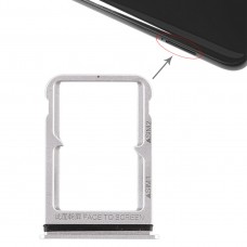 Подвійний SIM-карти лоток для Xiaomi Mi 8 (срібло)