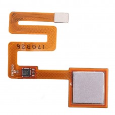 Sensor de huellas dactilares cable flexible para Xiaomi redmi Nota 4 (plata)