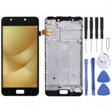 LCD Screen and Digitizer Full Assembly with Frame for Asus Zenfone 4 Max ZC520KL X00HD(Black) 