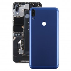 Batería cubierta trasera con lente de la cámara y Laterales Claves para Asus Zenfone Max Pro (M1) / ZB602K (azul)