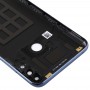 Batería cubierta trasera con la cámara de lentes y secundarios Claves para Asus Zenfone Max Pro (M2) ZB631KL (azul oscuro)