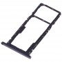 SIM Card Tray + SIM Card Tray + Micro SD Card Tray for Asus ZenFone MAX M1 ZB555KL(Black)