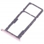 La bandeja de tarjeta SD bandeja de tarjeta SIM bandeja de tarjeta SIM + + Micro para Asus ZenFone MAX M1 ZB555KL (Rosa de Oro)