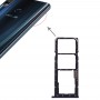 La bandeja de tarjeta SD bandeja de tarjeta SIM bandeja de tarjeta SIM + + Micro para Asus ZenFone Max Pro (M2) ZB631KL (azul)