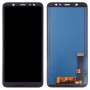 LCD-ekraan ja digiteerija Täielik koost (TFT materjal) Galaxy A6 + (2018) jaoks (must)