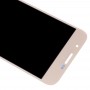 LCD екран и цифровизатор Пълна монтаж (TFT материал) за Galaxy A8 (2015) (злато)