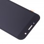 LCD-skärm och digitizer fullmontering (TFT-material) för Galaxy A7 (2017), A720FA, A720F / DS (svart)