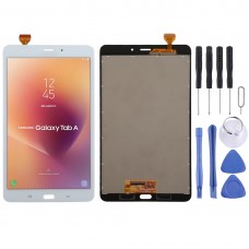 LCD-ekraan ja digiteerija Full Assamblee Samsung Galaxy Tab A T385 (valge)