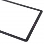 Pantalla frontal exterior lente de cristal para Galaxy Tab 10.5 S4 / SM-T830 / T835 (Negro)