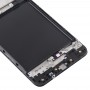 Plaque de lunette LCD à boîtier avant pour Galaxy A10 (Noir)