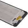 წინა საცხოვრებელი LCD ჩარჩო Bezel Plate for Galaxy A30, SM-A305F / DS (შავი)