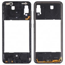 Middle Frame Bezel Plate for Galaxy A30 SM-A305F/DS(Black)