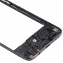 Middle Frame Bezel Plate för Galaxy A30 SM-A305F / DS (Svart)