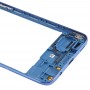Plaque de lunette de cadre moyen pour Galaxy A30 SM-A305F / DS (bleu)