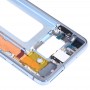 Marco de placa media del bisel con teclas laterales para Samsung Galaxy S10e SM-G970F / DS, SM-G970U, SM-G970W (azul)