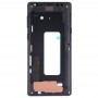 Mittleres Feld-Lünette Platte mit Seitentasten für Samsung Galaxy Note9 SM-N960F / DS, SM-N960U, SM-N9600 / DS (schwarz)