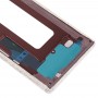 Middle Frame Bezel Plate sivunäppäimillä Samsung Galaxy Note9 SM-N960F / DS, SM-N960U, SM-N9600 / DS (kulta)