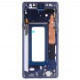 Средна рамка Пазел плака със странични ключове за Samsung Galaxy Note9 SM-N960F / DS, SM-N960U, SM-N9600 / DS (син)