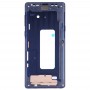 פלייט Bezel מסגרת התיכון עם מפתחות Side עבור סמסונג גלקסי Note9 SM-N960F / DS, SM-N960U, SM-N9600 / DS (כחול)