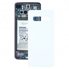 La batería cubierta trasera para Galaxy S10 + (blanco)