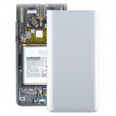Couverture arrière de la batterie pour Galaxy A80 (argent)