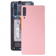 Couverture arrière de la batterie d'origine pour Galaxy A7 (2018), A750F / DS, SM-A750G, SM-A750FN / DS (rose)