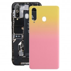 Акумулятор Задня кришка для Galaxy A8s (рожевий)