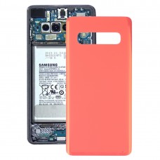 Original batteribackskydd för Galaxy S10 SM-G973F / DS, SM-G973U, SM-G973W (rosa)
