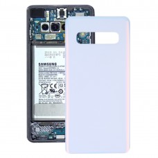 Original Battery Back Cover for Galaxy S10 SM-G973F/DS, SM-G973U, SM-G973W(White)