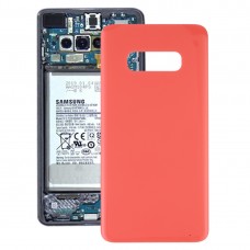 Акумулятор Задня кришка для Galaxy S10e SM-G970F / DS, SM-G970U, SM-G970W (рожевий)