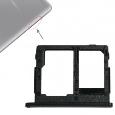 SIM-kortfack + Micro SD-kortfack för Galaxy Tab A 8,0 / T380 / T385 (Svart)