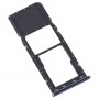 SIM-Karten-Behälter + Micro-SD-Karten-Behälter für Galaxy A7 (2018) / A750F (Schwarz)