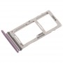 SIM Card Tray + SIM Card Tray / Micro SD Card Tray for Galaxy Note9 (Purple)
