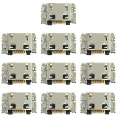 10 PCS充电端口连接器用于银河M10 / M105F / A10 / A105F / A7（2018）/ A750F / A7500