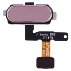 Датчик отпечатков пальцев Flex кабель для Galaxy J5 (2017) SM-J530F / DS SM-J530Y / DS (розовый)