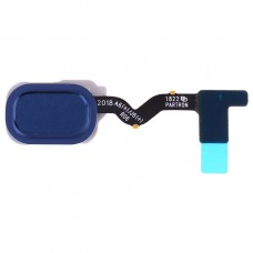 Датчик отпечатков пальцев Flex кабель для Galaxy J4 (2018) SM-J400F / DS / DS J400G (синий)