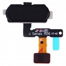 Сензор за пръстови отпечатъци Flex кабел за Galaxy J7 (2017) SM-J730F / DS SM-J730 / DS (черен)