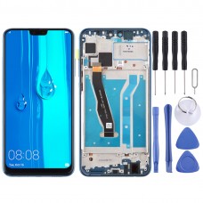 LCD Screen and Digitizer Full Assembly with Frame for Huawei Enjoy 9 Plus (Blue)