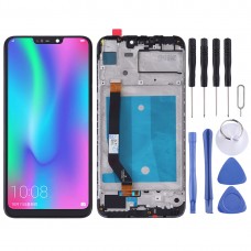 LCD Screen and Digitizer Full Assembly with Frame for Huawei Honor 8C(Black)